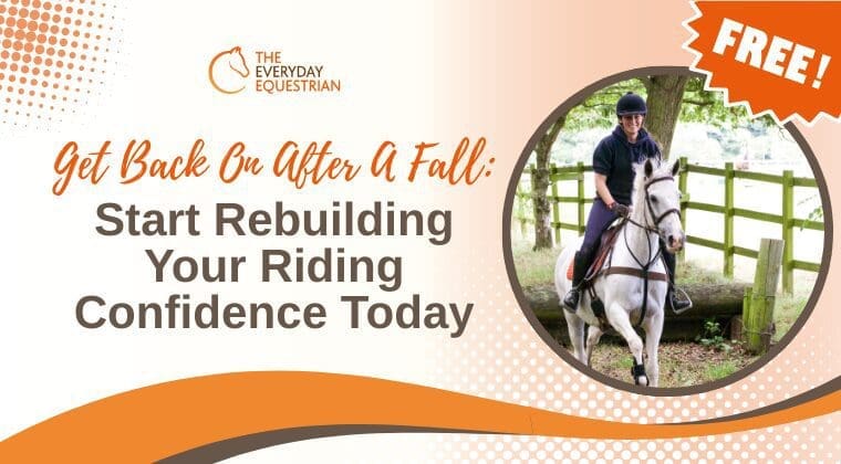 Get back on your horse after a fall