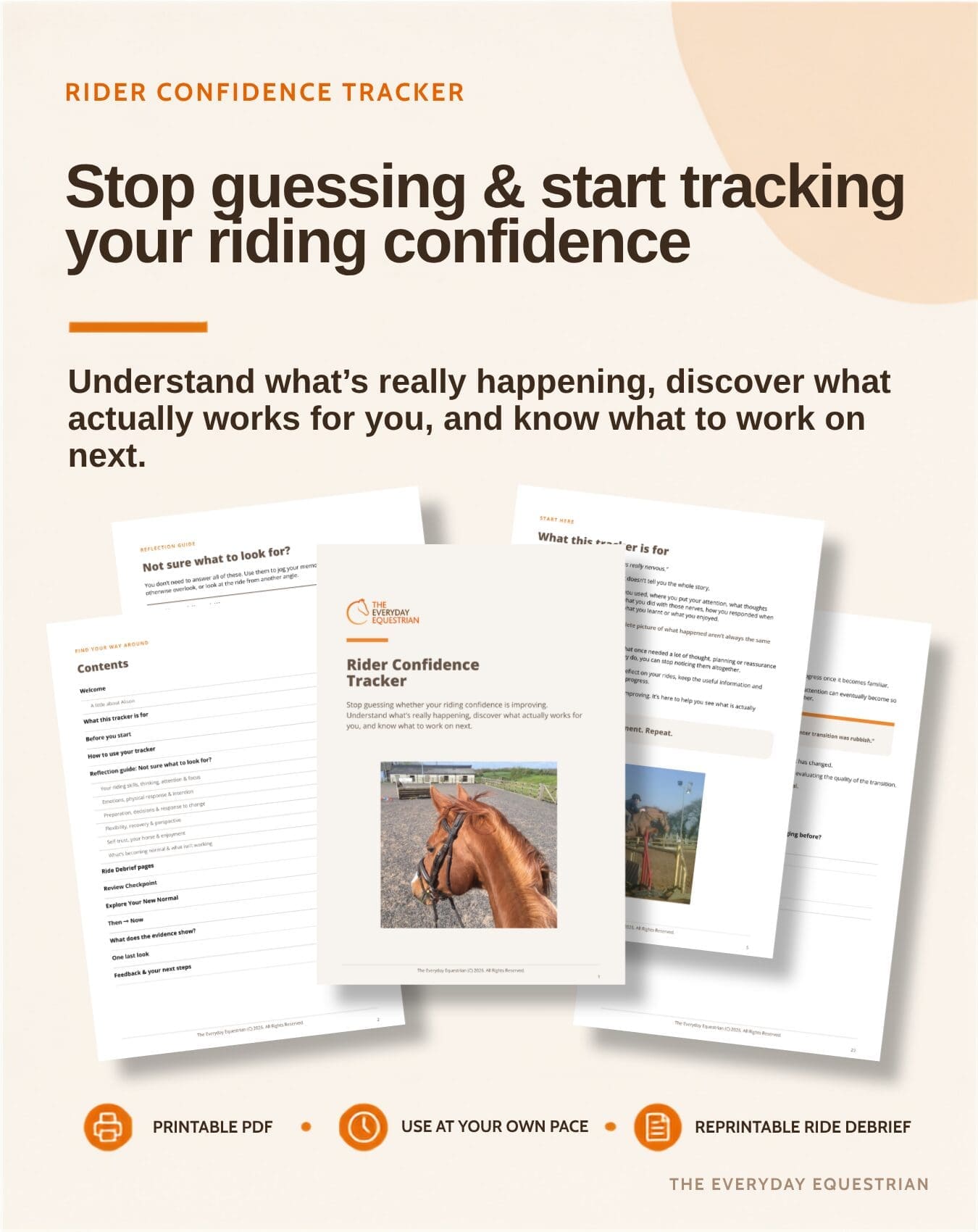 Rider Confidence Tracker Journal